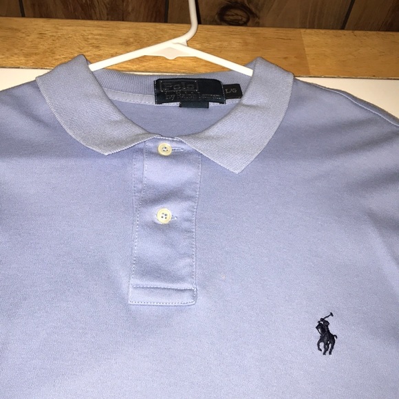 Men’s Polo Ralph Lauren Light Blue Polo - Picture 2 of 5